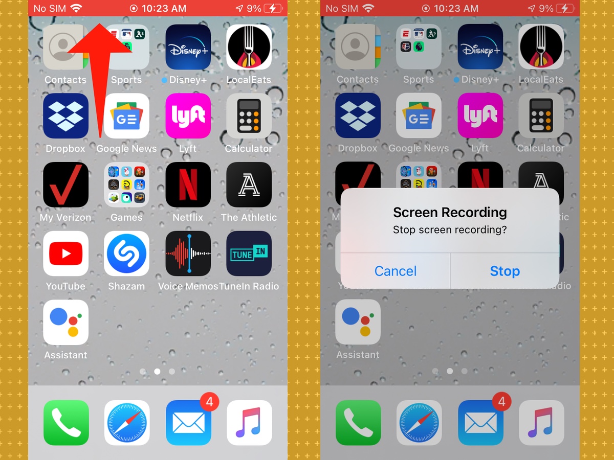 how to record an iPhone screen