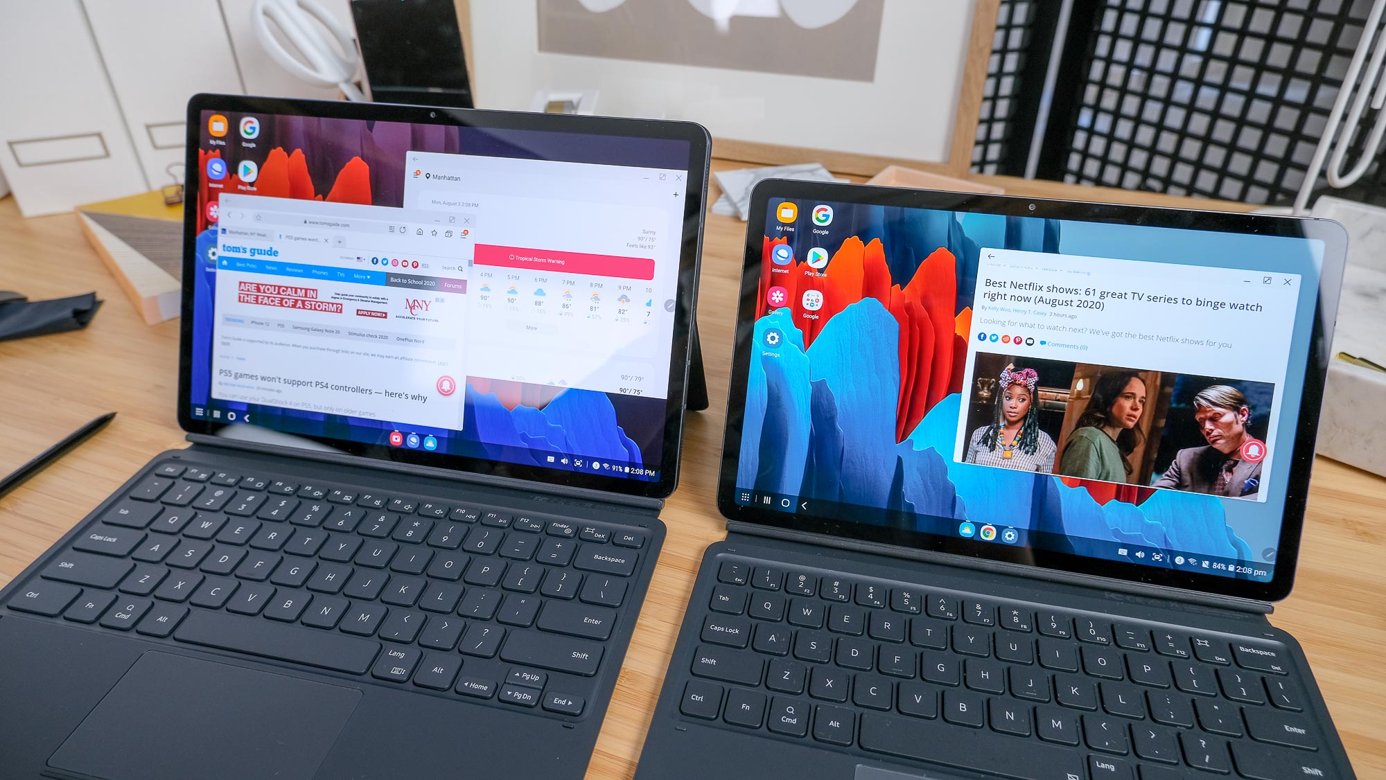 Samsung Galaxy Tab S7 and S7 Plus