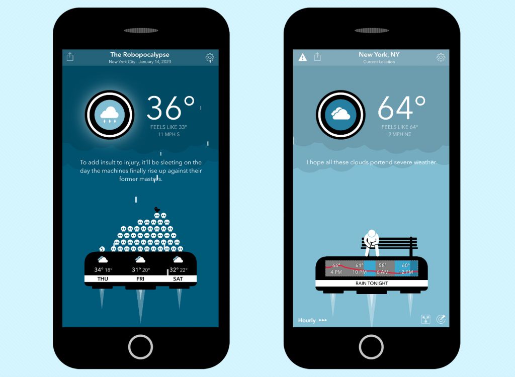 best weather apps carrot weather