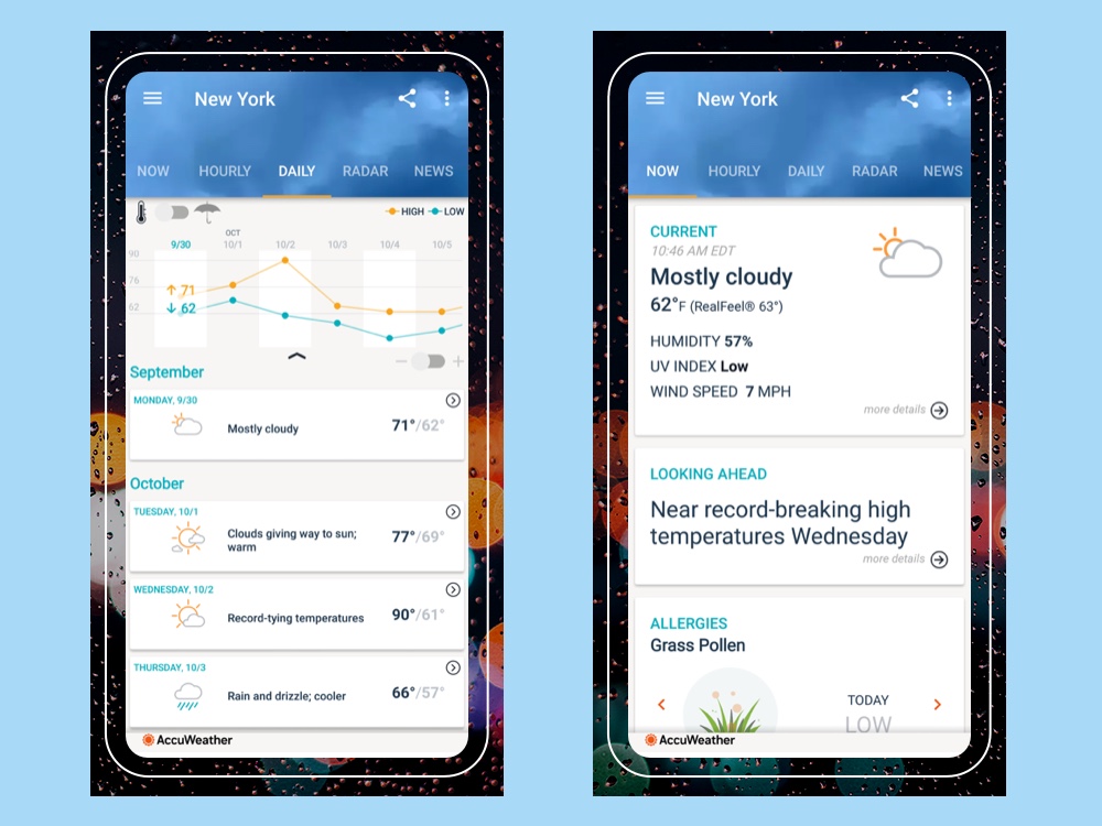 best weather apps AccuWeather