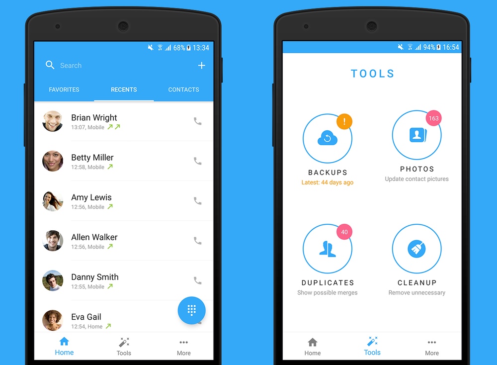best contact apps: simpler caller ID