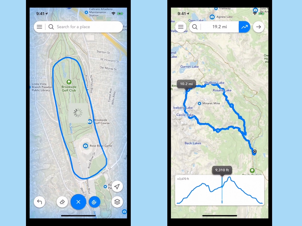 best running apps: Footpath route planner