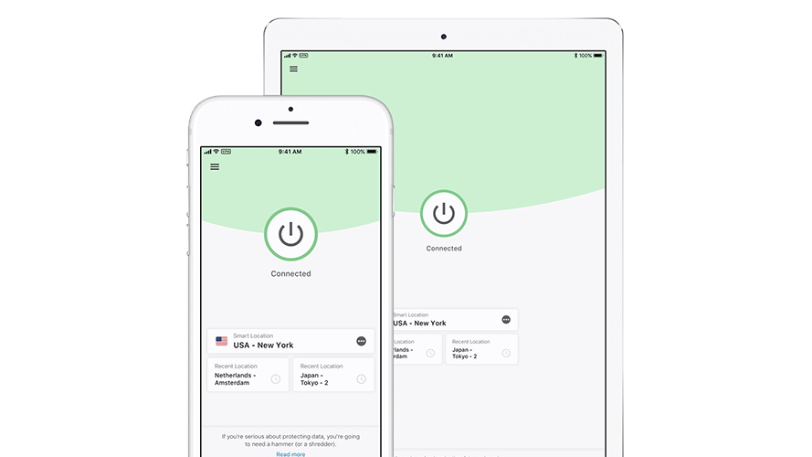 ExpressVPN iPhone VPN for iOS