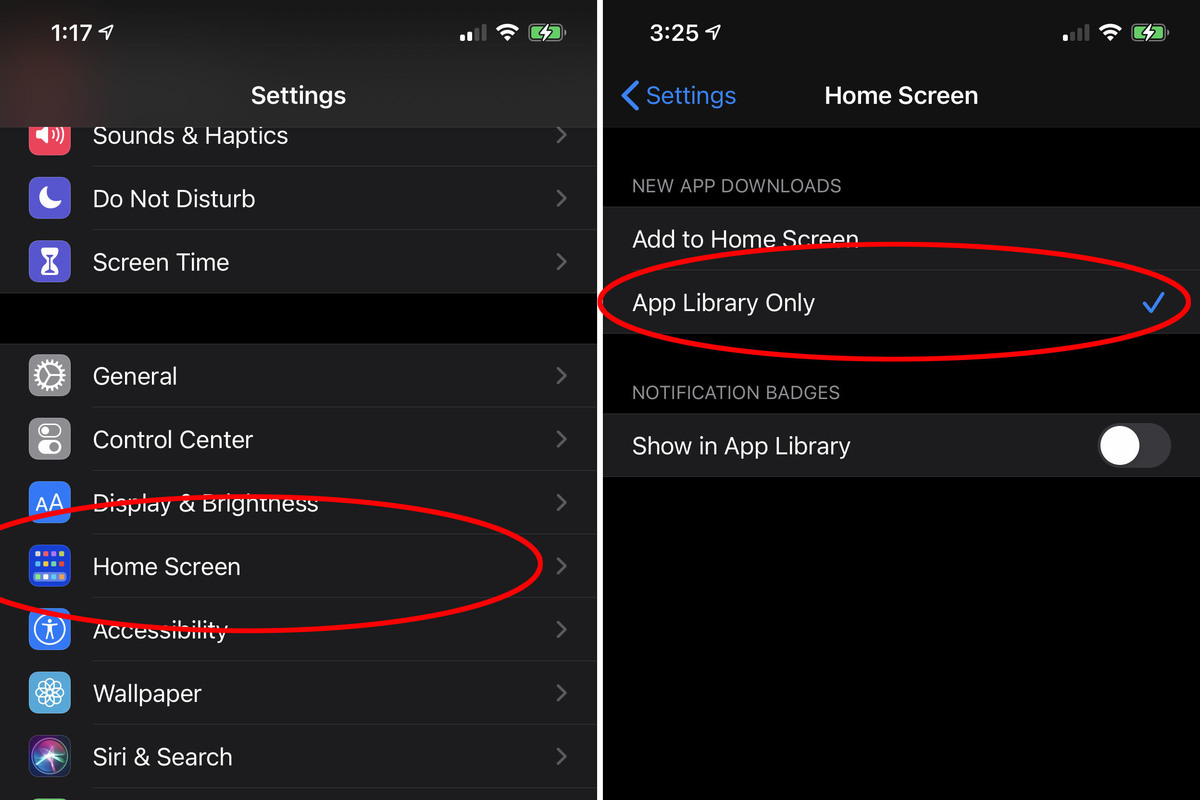 ios14 app library settings