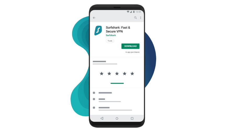 Surfshark mobile vpn app