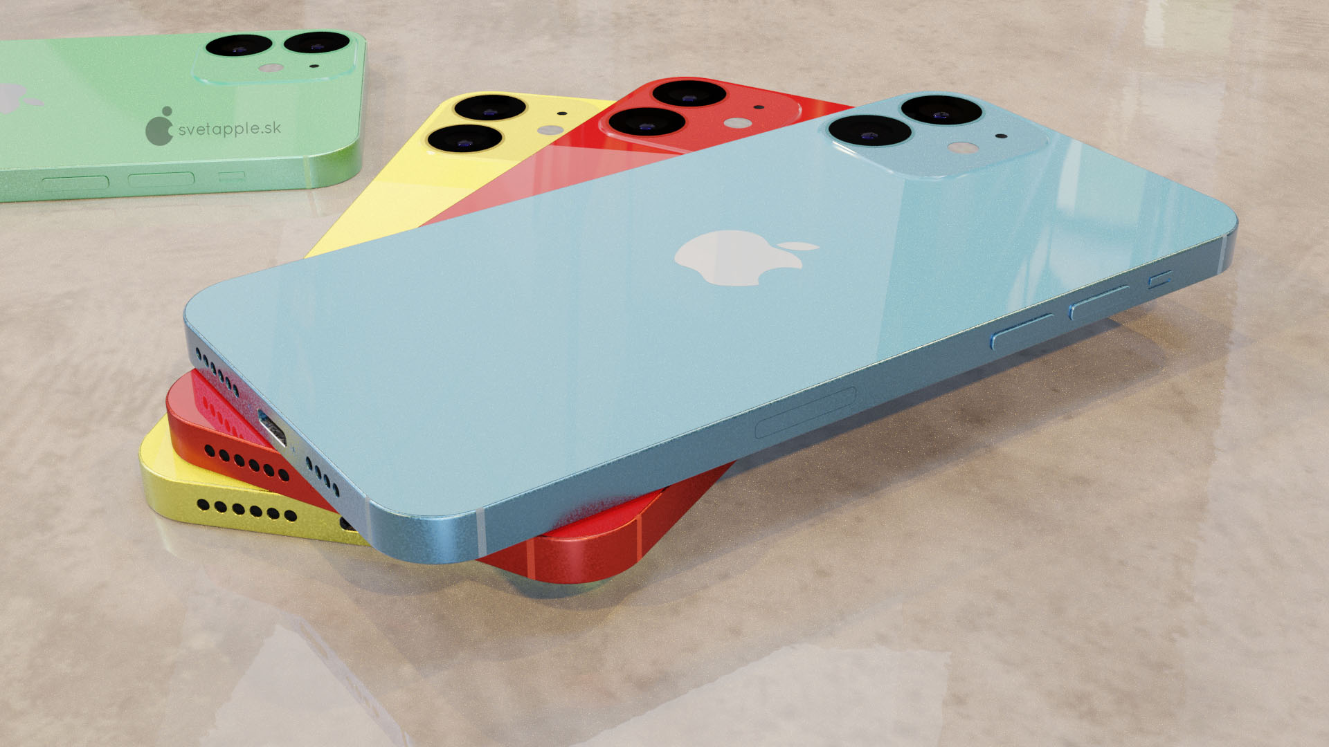 iPhone 12 renders