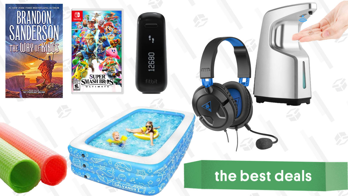 $50 Switch Titles, Fitbit Ones, Touchless Soap Dispensers, and More