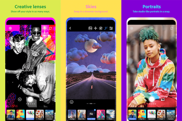 Adobe Photoshop Camera Features