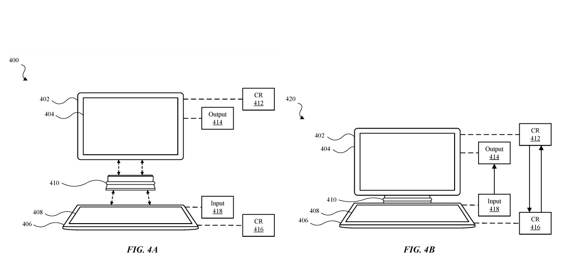 Apple dual-screen iPad patent