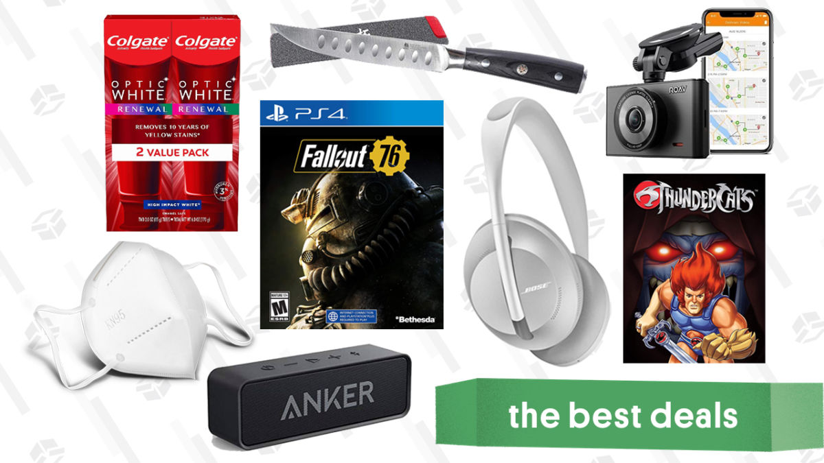 Wastelanders, Anker Roav Dash Cam, Kyoku Steak Knife Set, KN95 Masks, and More