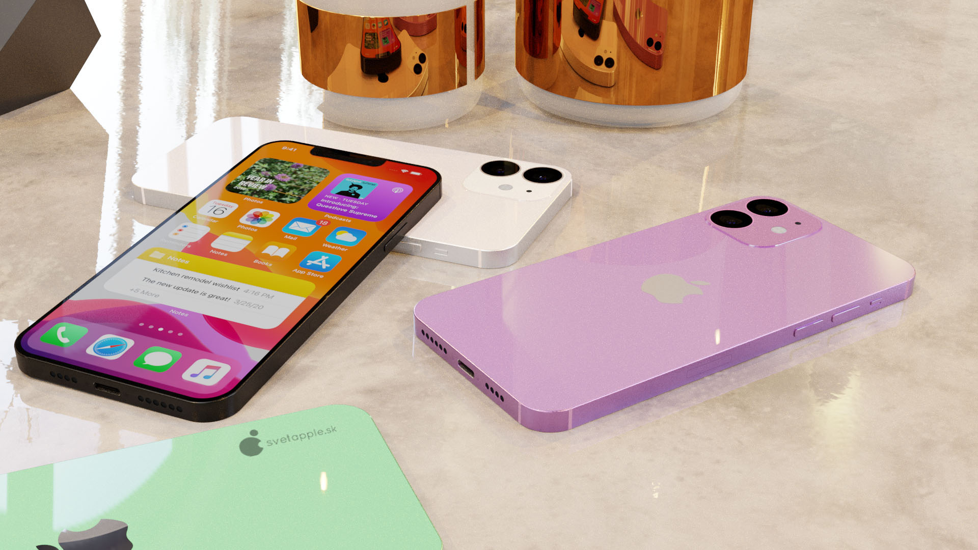 iPhone 12 renders