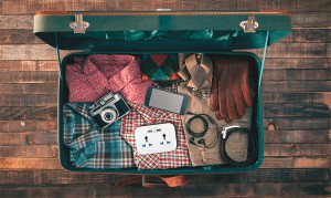 Travel Extender in a suitcase