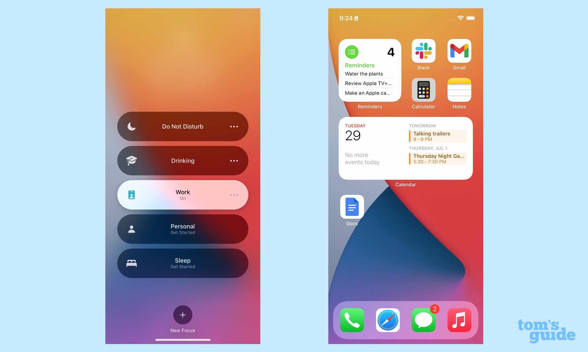 ios 15 adds a focus mode