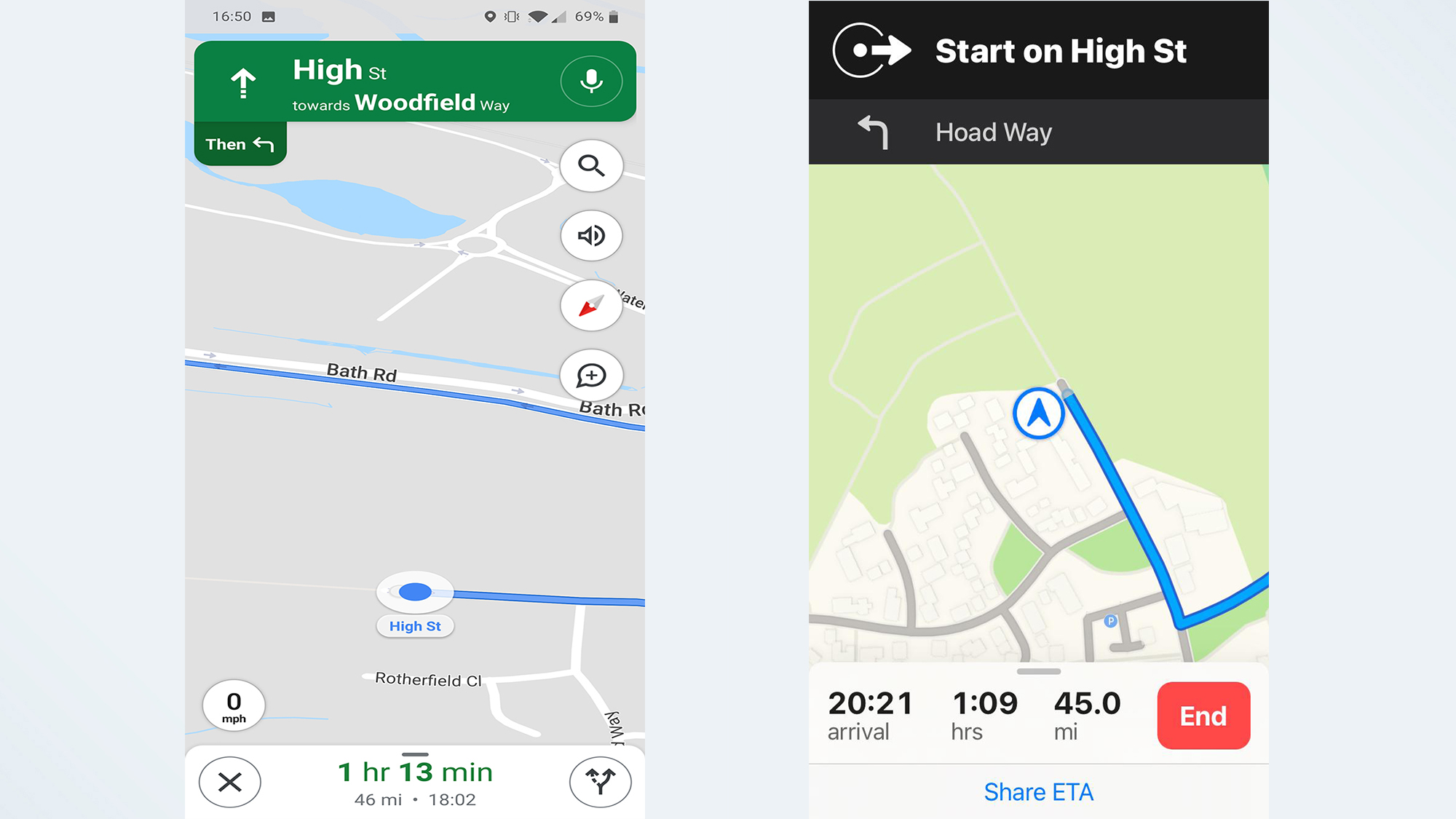 Google Maps vs. Apple Maps: Navigation comparison