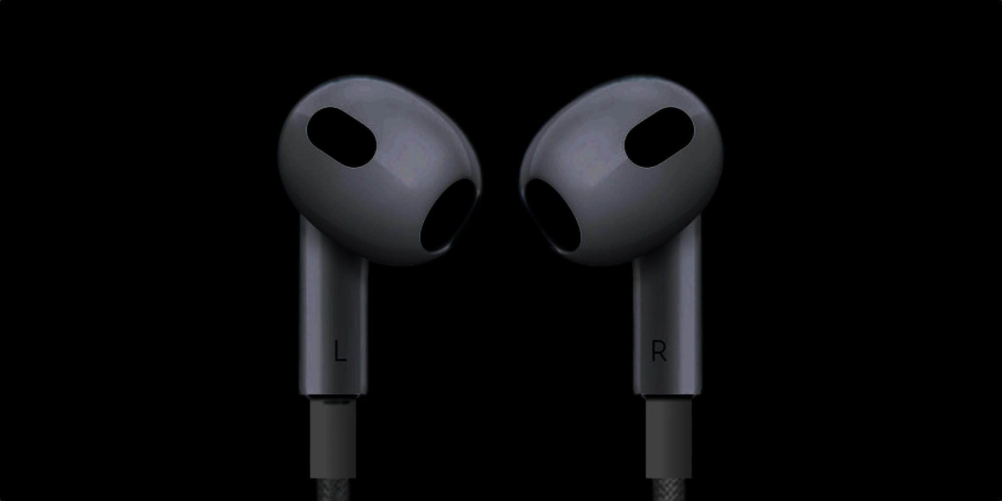 9to5Mac's EarPods concept in black
