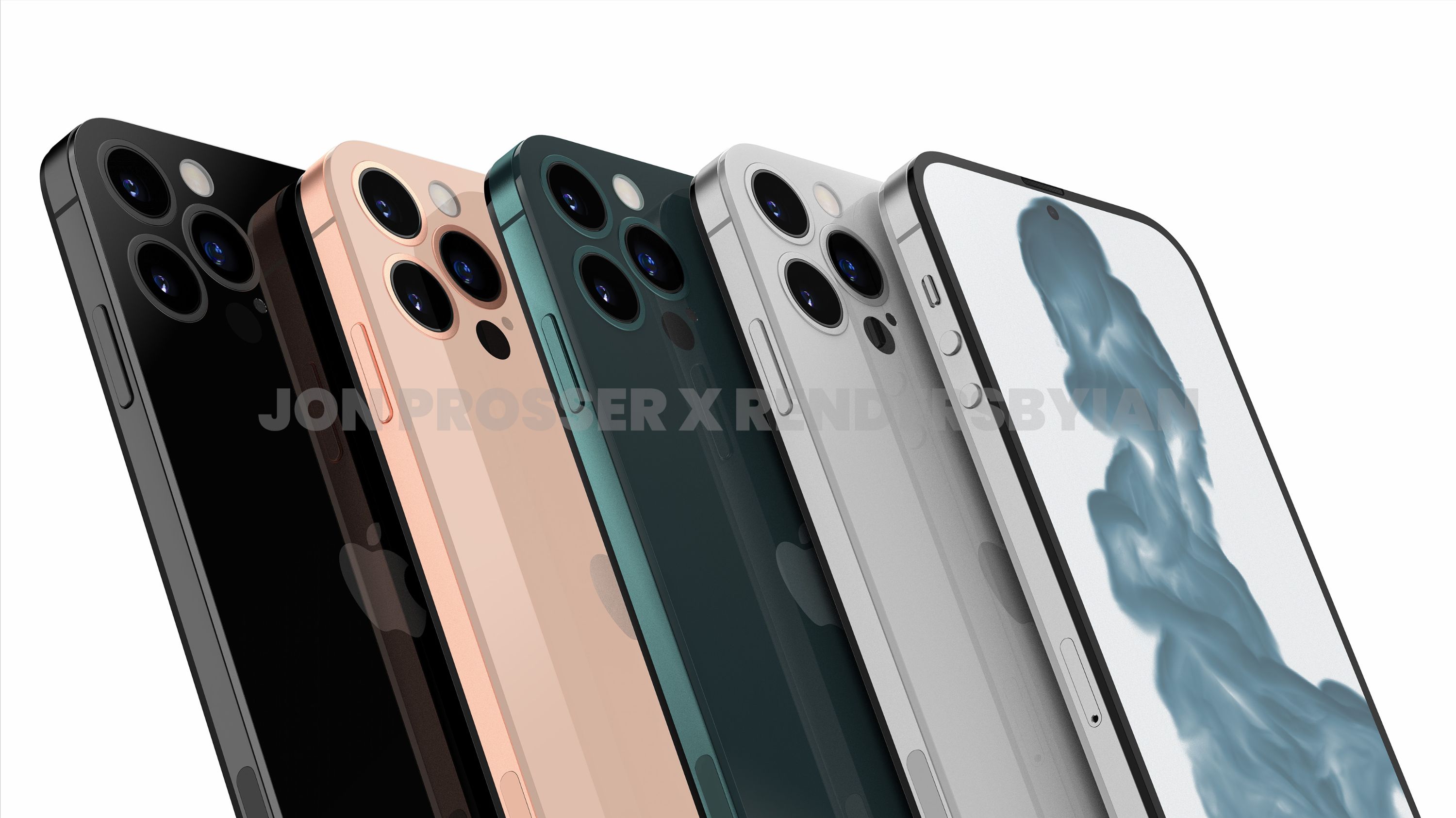 iPhone 14 renders by Front Page Tech and Ian Zelbo