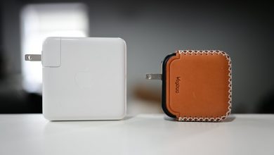 Apple's 96W USB-C charger versus the VogDUO