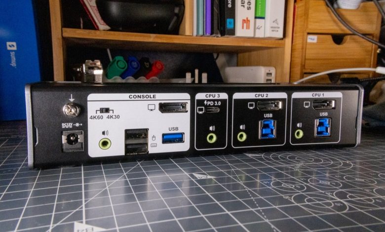 There are enough ports for desktop Macs and PCs to connect, as well as one USB-C option practically made for the MacBook Air and MacBook Pro.