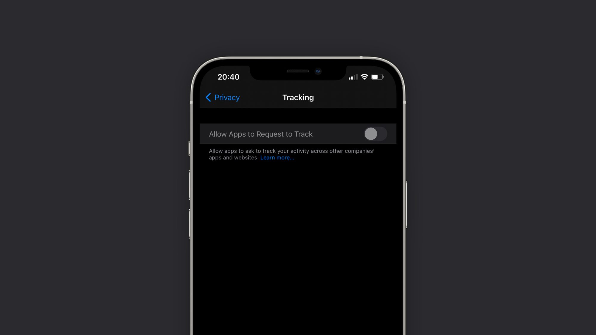 iOS14.5 App Tracking Transparency