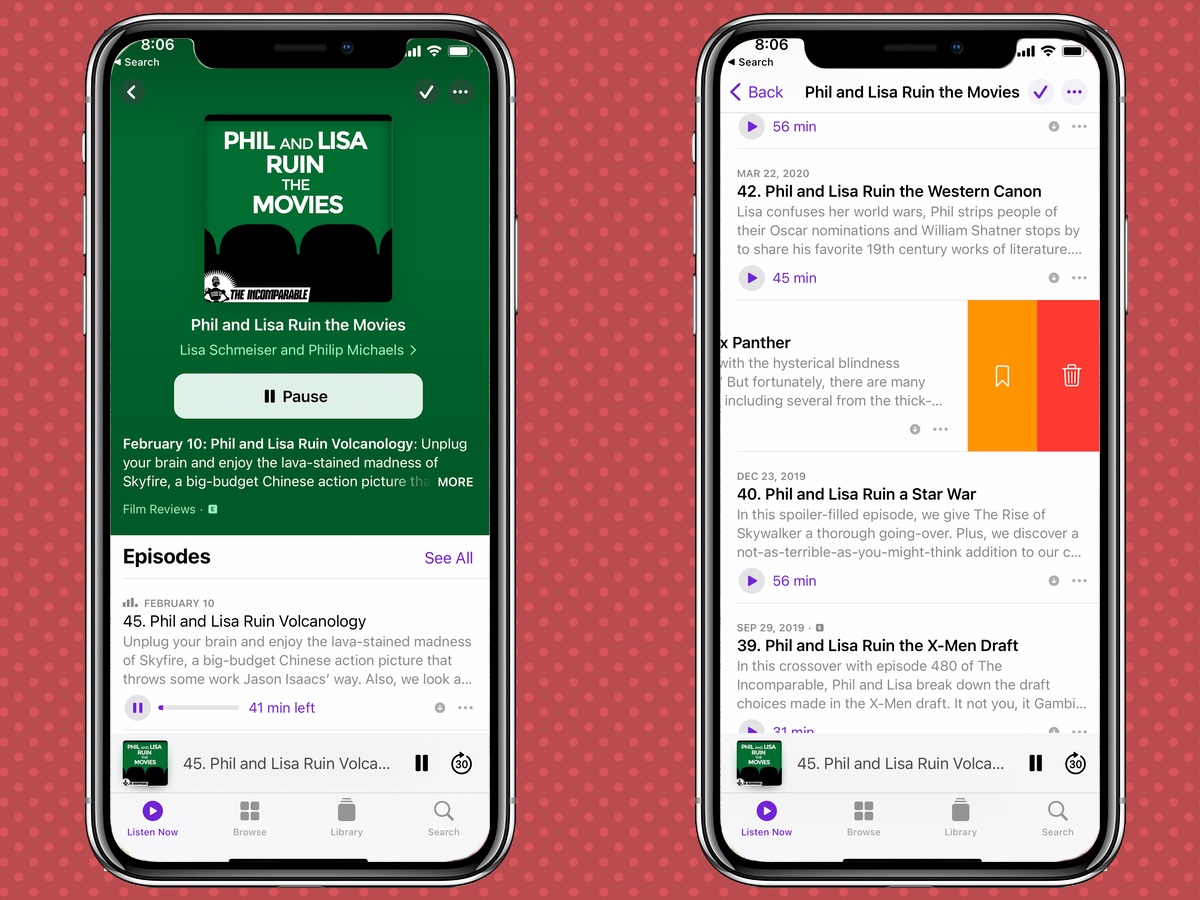 iOS 14.5 Podcasts