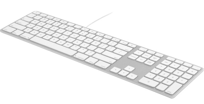 Matias aluminum keyboard