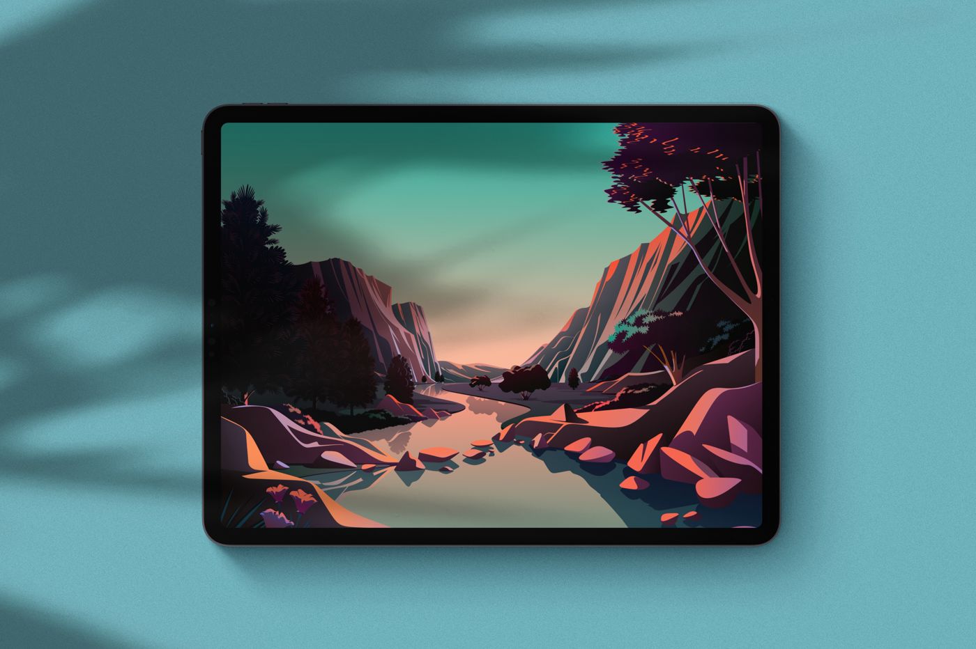 Fonds d'écran iOS 14.2 sur iPad