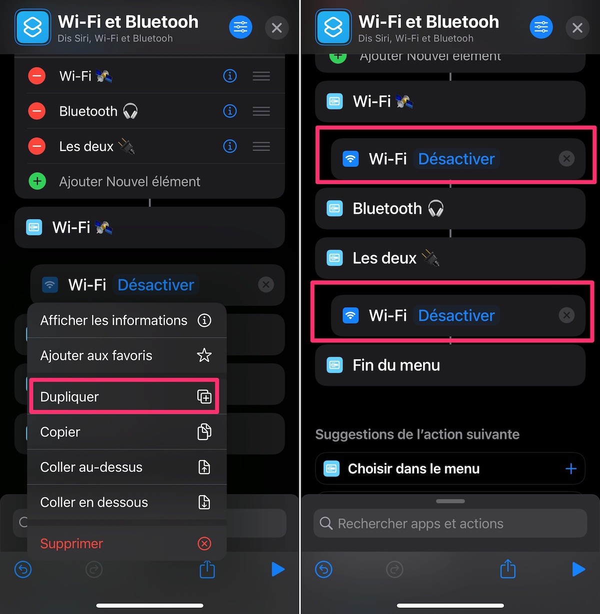 iOS Wi-Fi setting shortcut